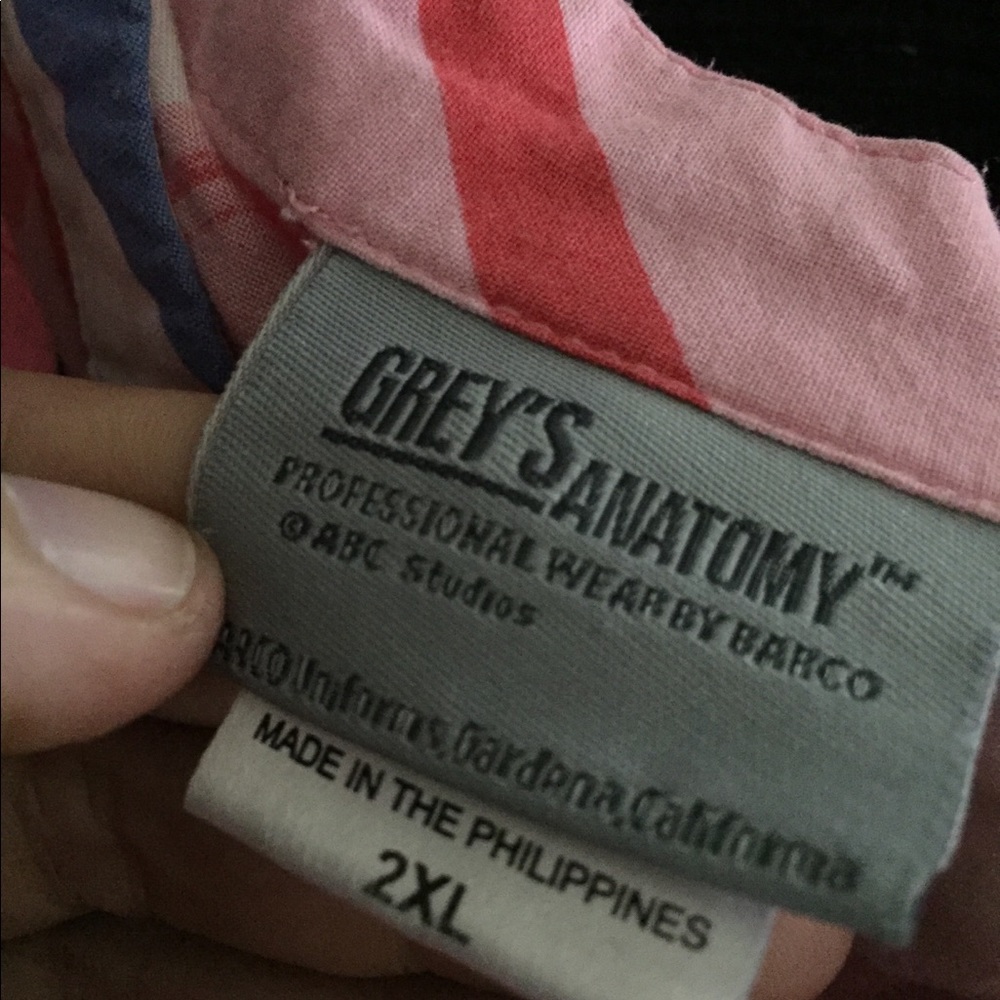Greys Anatomy scrub top